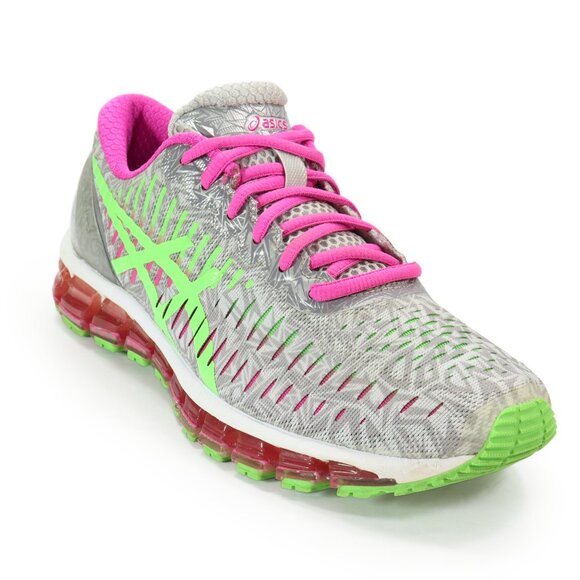 ASICS Women's Gel Quantum 360 Running Shoe Lightning Gray Athletic Sneaker 7.5 - Picture 1 of 8